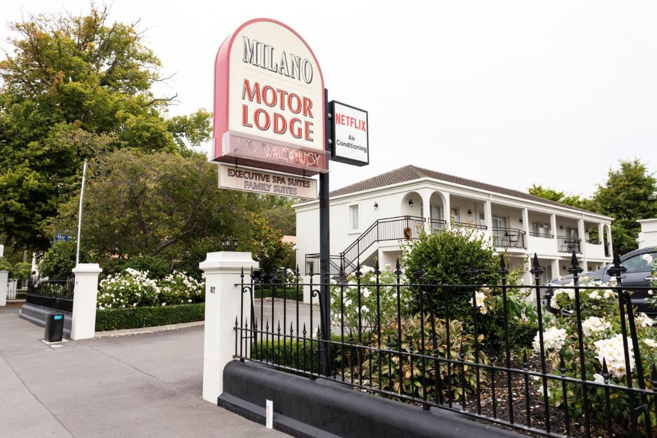 Milano Motor Lodge Christchurch Exteriör bild